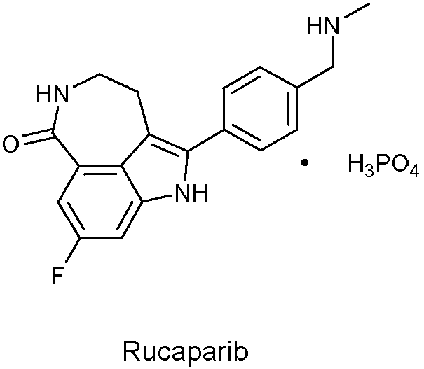 A kind of preparation method of rucaparib key intermediate