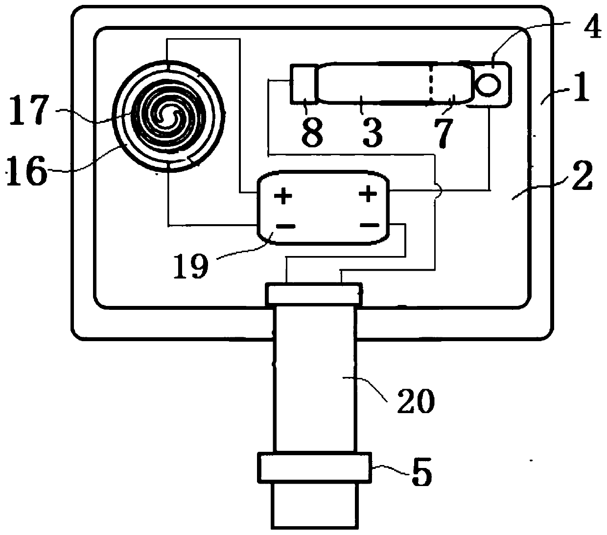 Portable slide sheet tungsten wire heating device