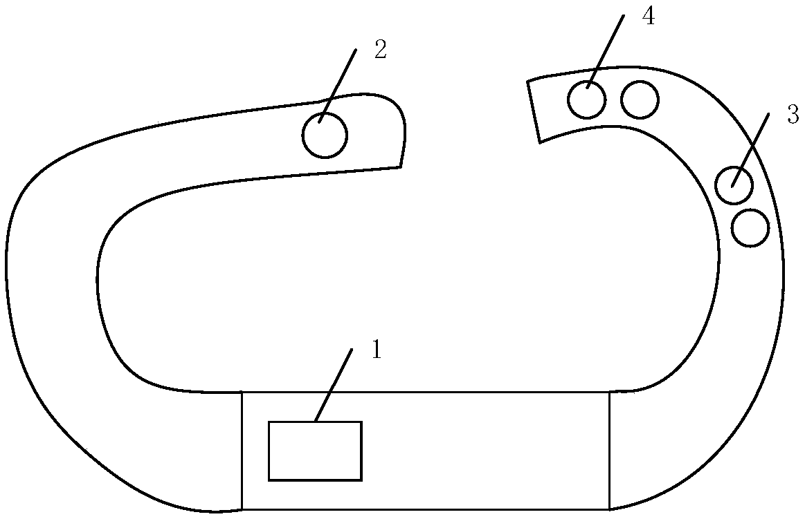 Elder fitness movement correction system and method based on wearable equipment