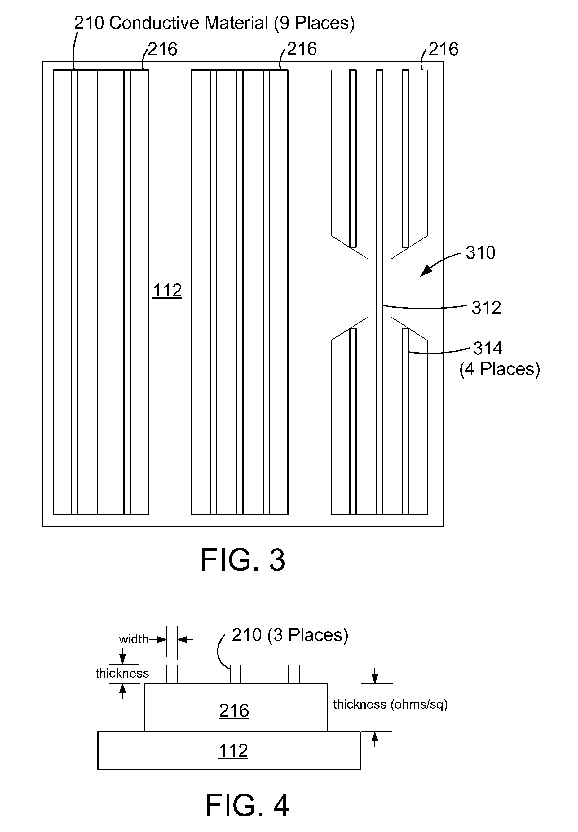 Capacitive touch screen with reduced electrode trace resistance