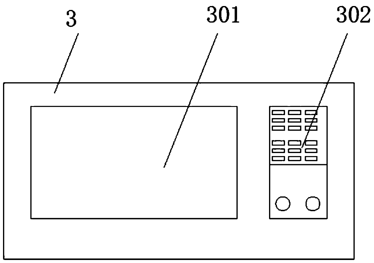 Building engineering quality flatness detection device