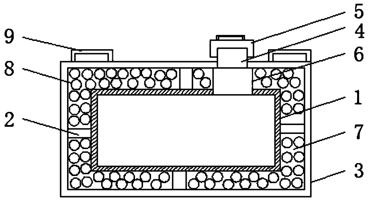 Heat-preservation water tank with anti-scald function