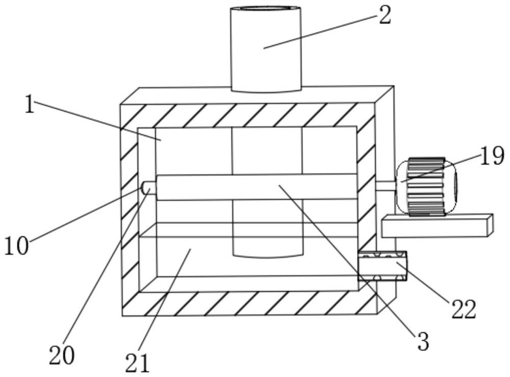 High-temperature dust and waste gas purification equipment with cooling and filtering functions