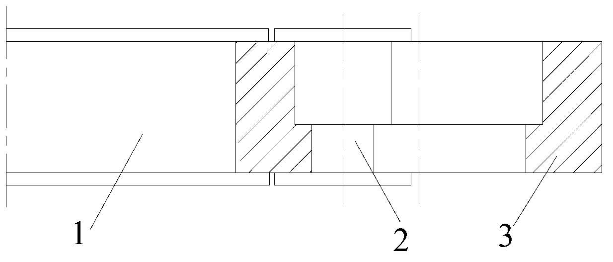 Cold rolling forming method for automotive hub bearing ring part with L-shaped cross section