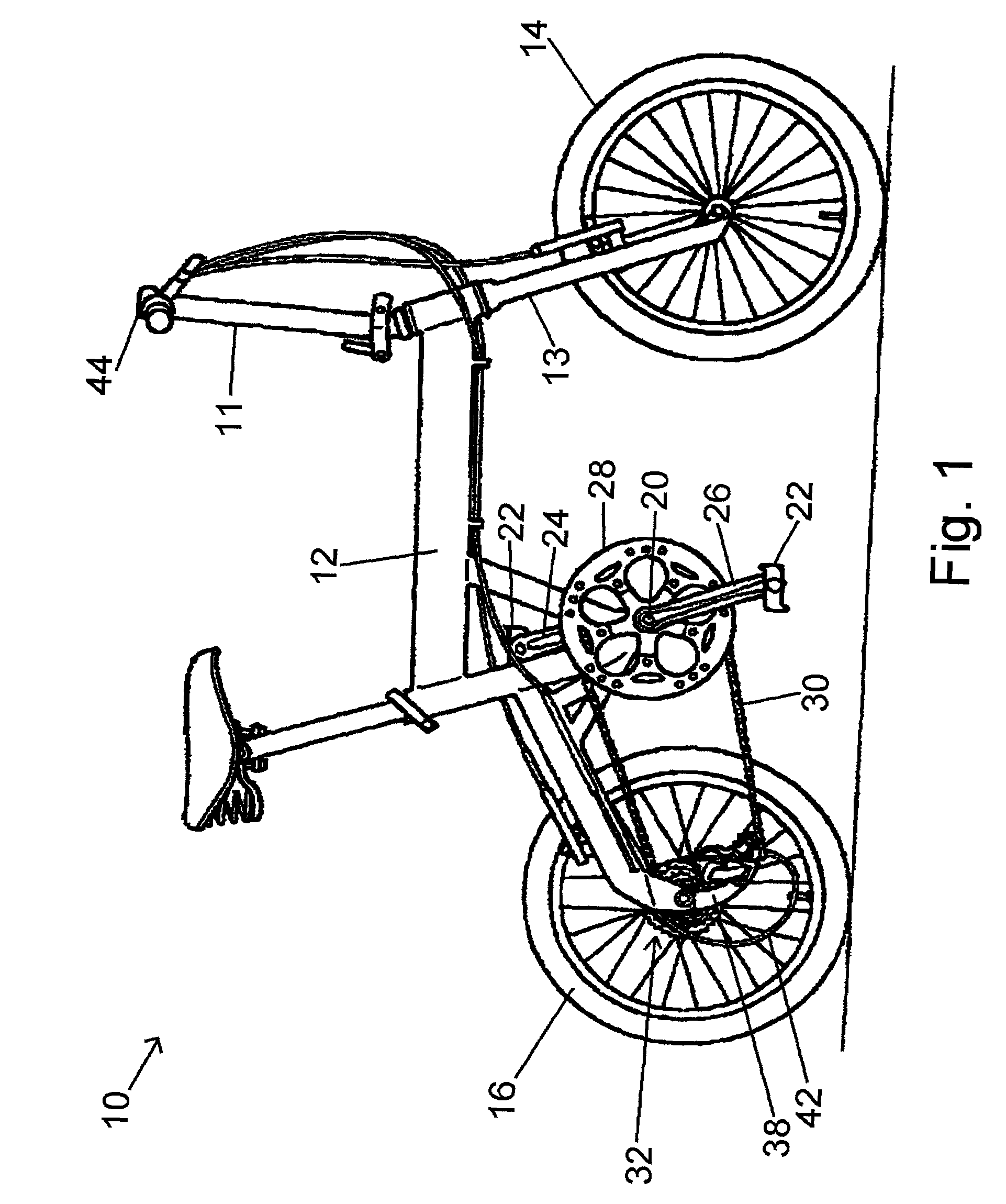 Sprocket assembly for a bicycle