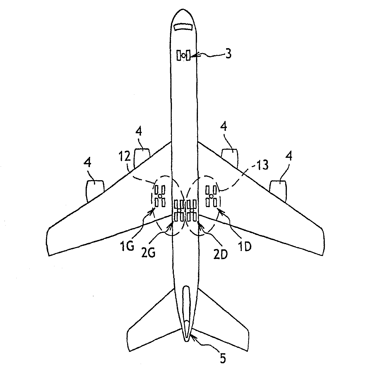 Method of Distributing Braking Within at Least One Group of Brakes of an Aircraft