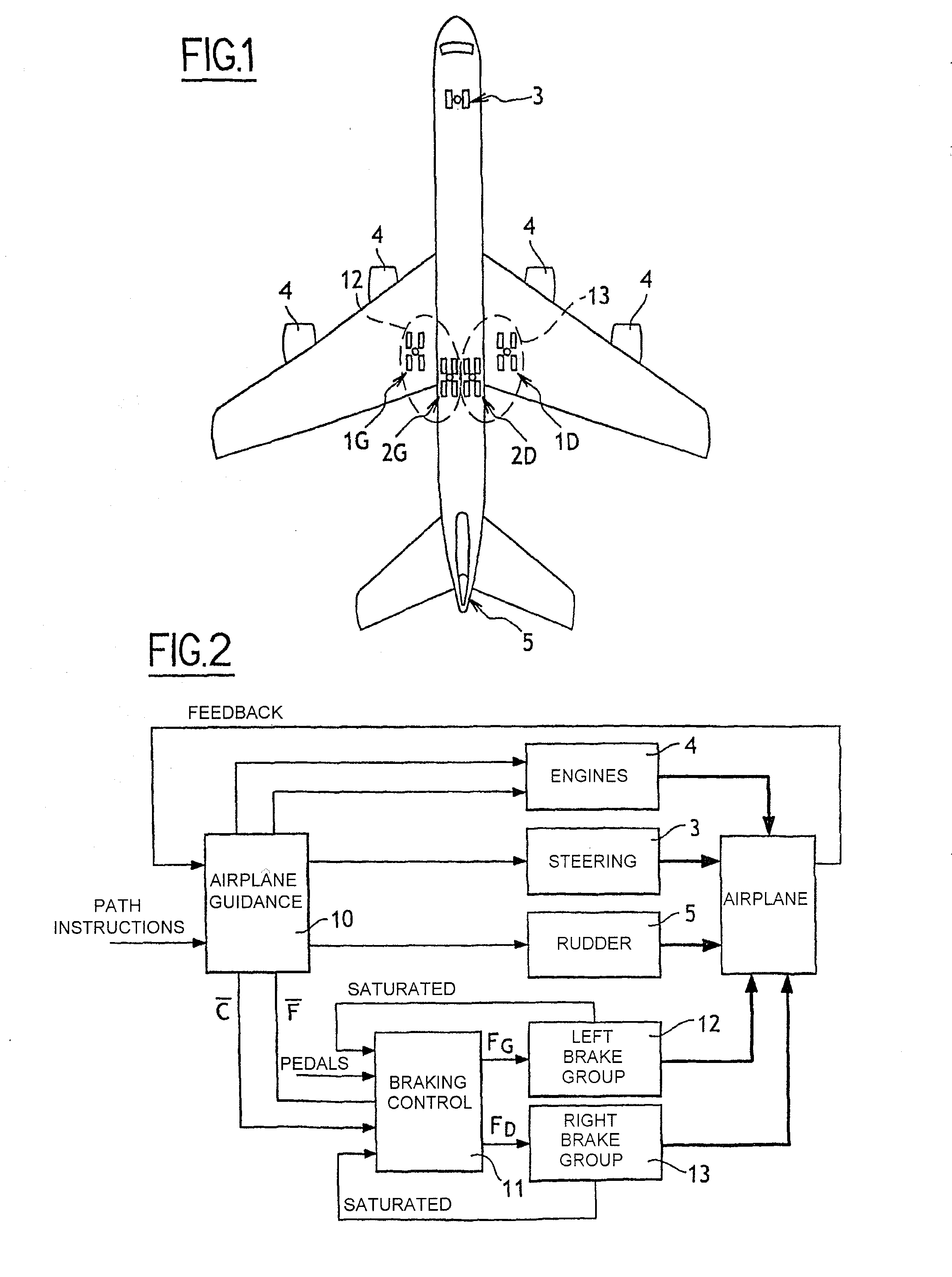 Method of Distributing Braking Within at Least One Group of Brakes of an Aircraft