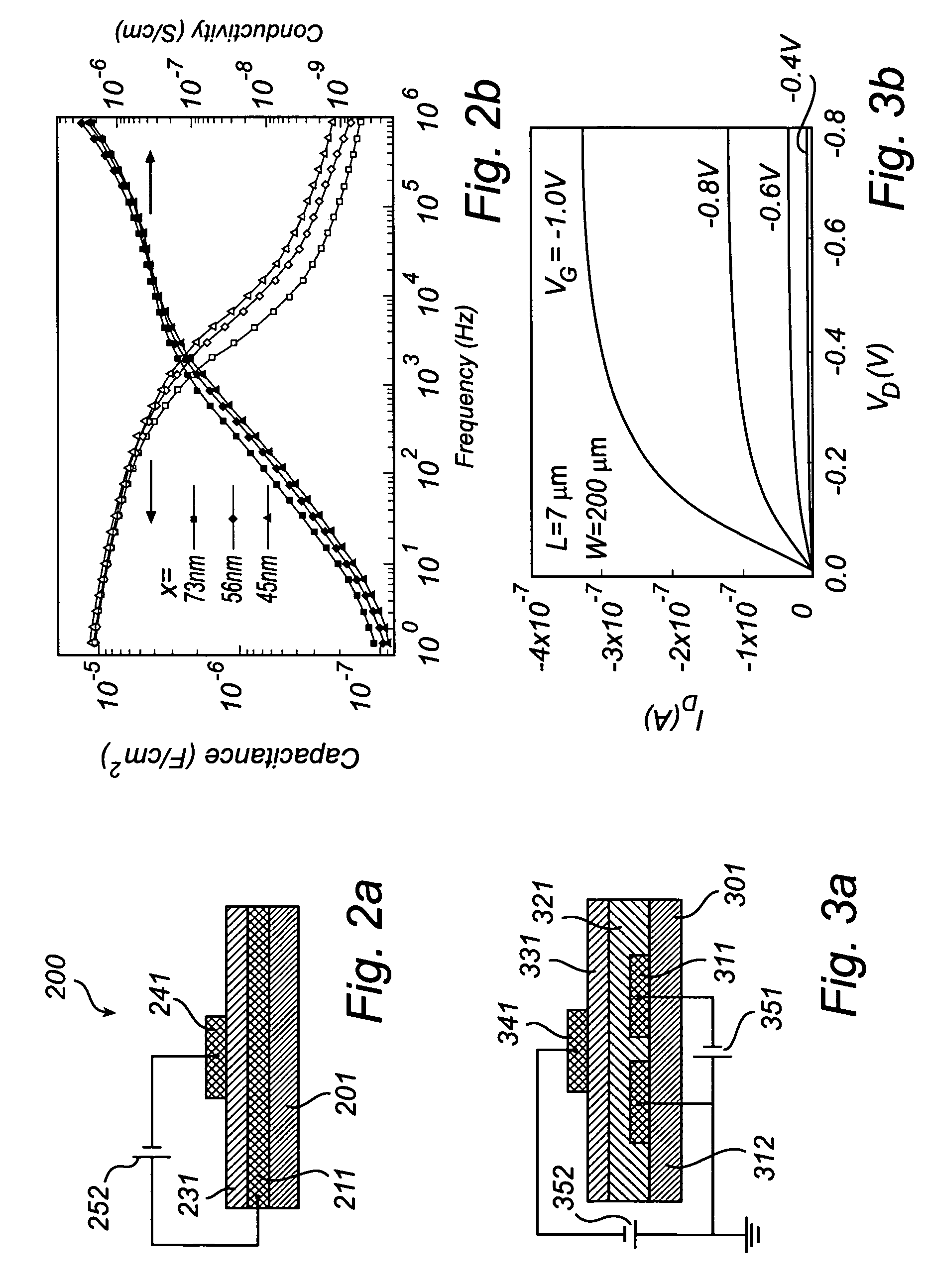 Transistor with large ion-complexes in electrolyte layer