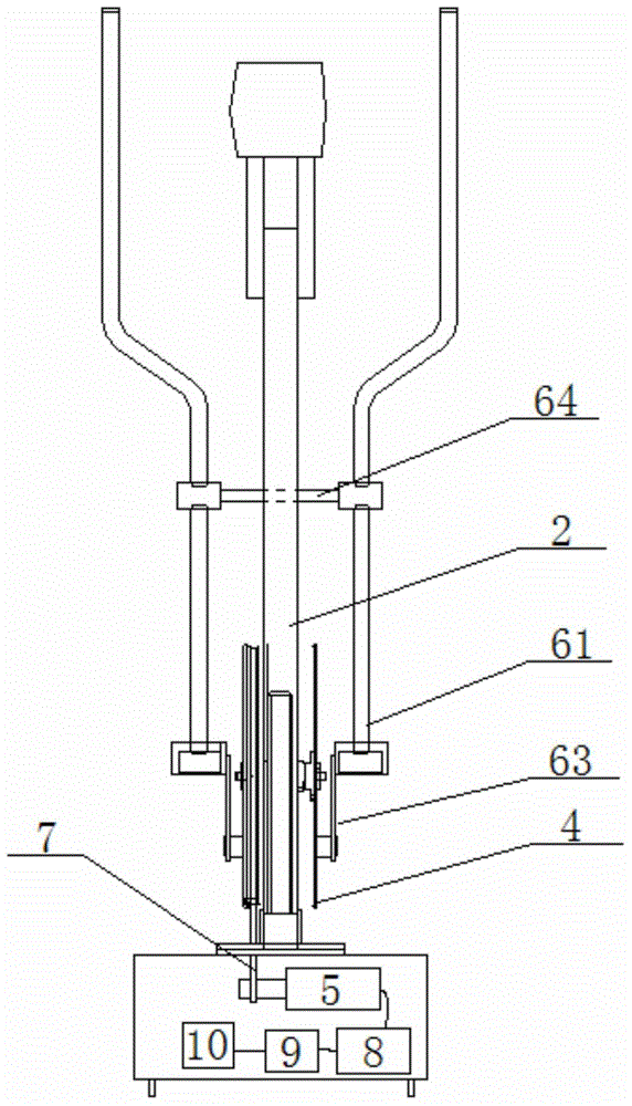 Generator of horizontal dynamical type fitness equipment