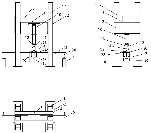 Spatial loading system and method suitable for flexural-torsional instability