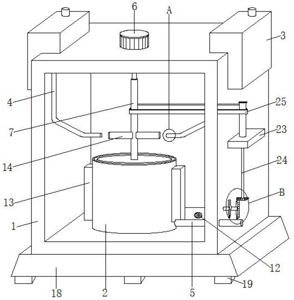 Ink mixing and filtering equipment for ink printing