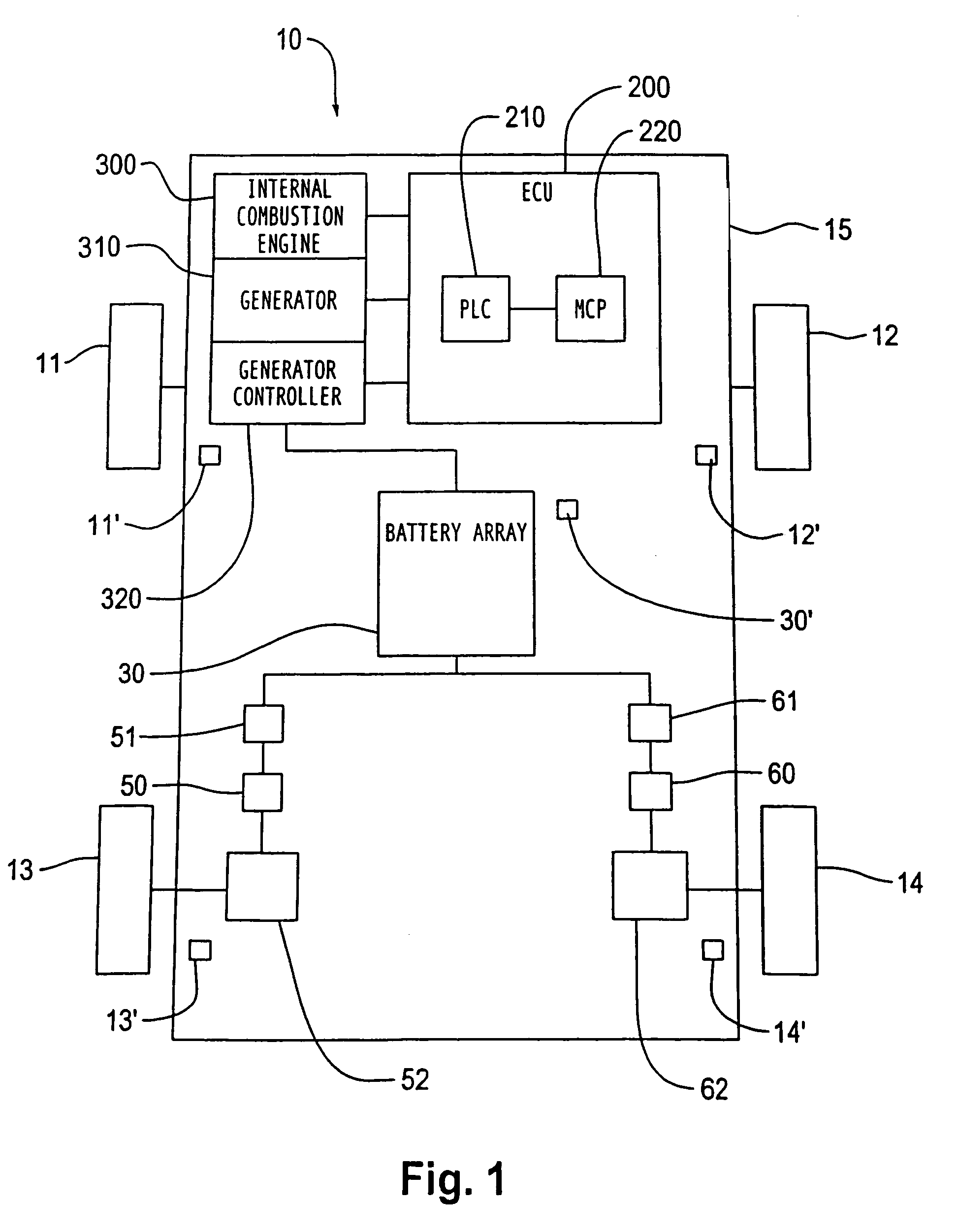 Method and apparatus for selective operation of a hybrid electric vehicle in various driving modes