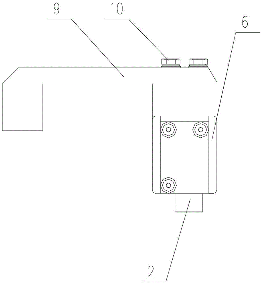 Adjustable long-edge soldering iron for two-channel packaging machine