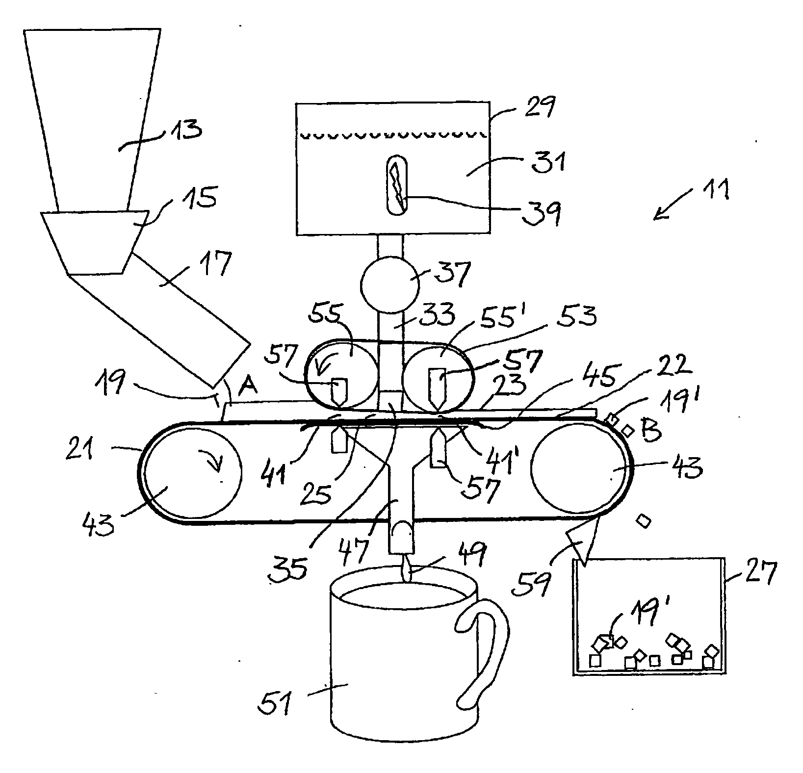 Method And Device For Producing A Beverage