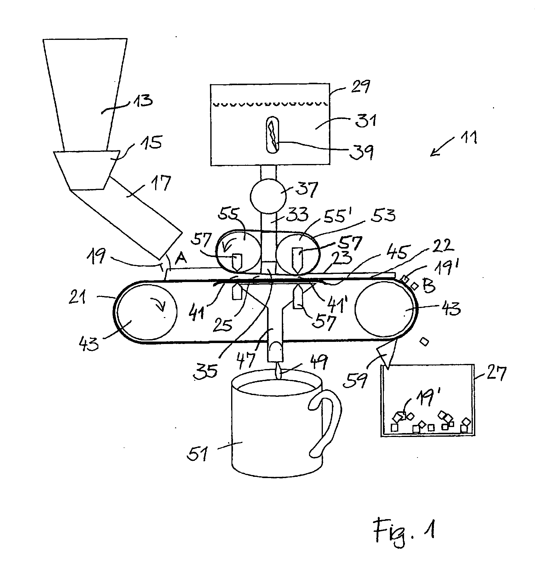 Method And Device For Producing A Beverage