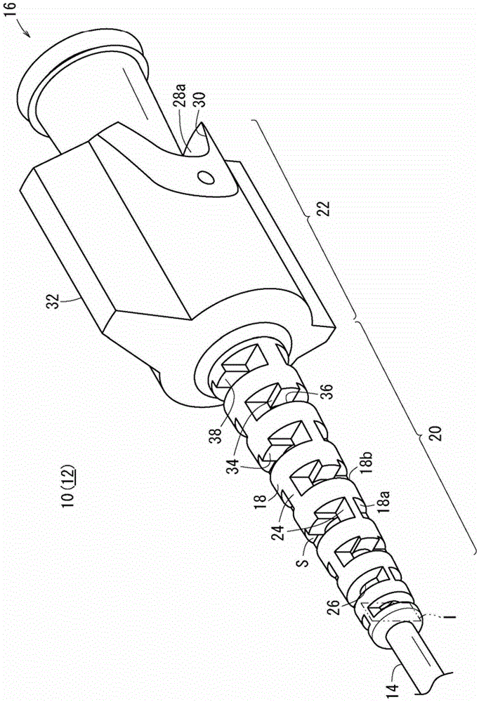 Strain relief and catheter provided with strain relief