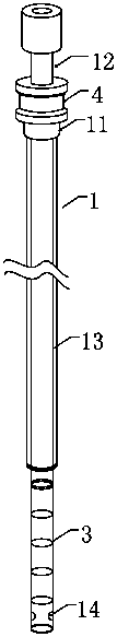 A kind of bladder lithotripsy sheath