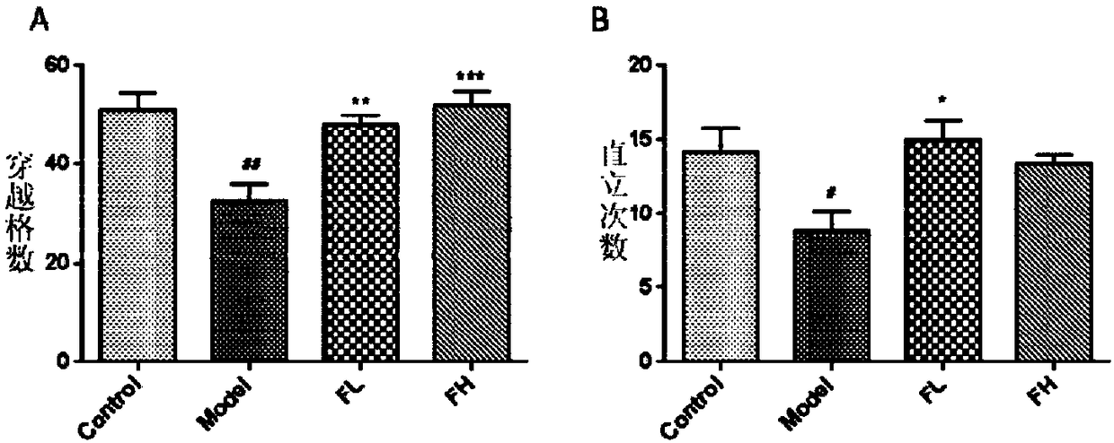 Scutellaria baicalensis flower extract as well as preparation method and application thereof