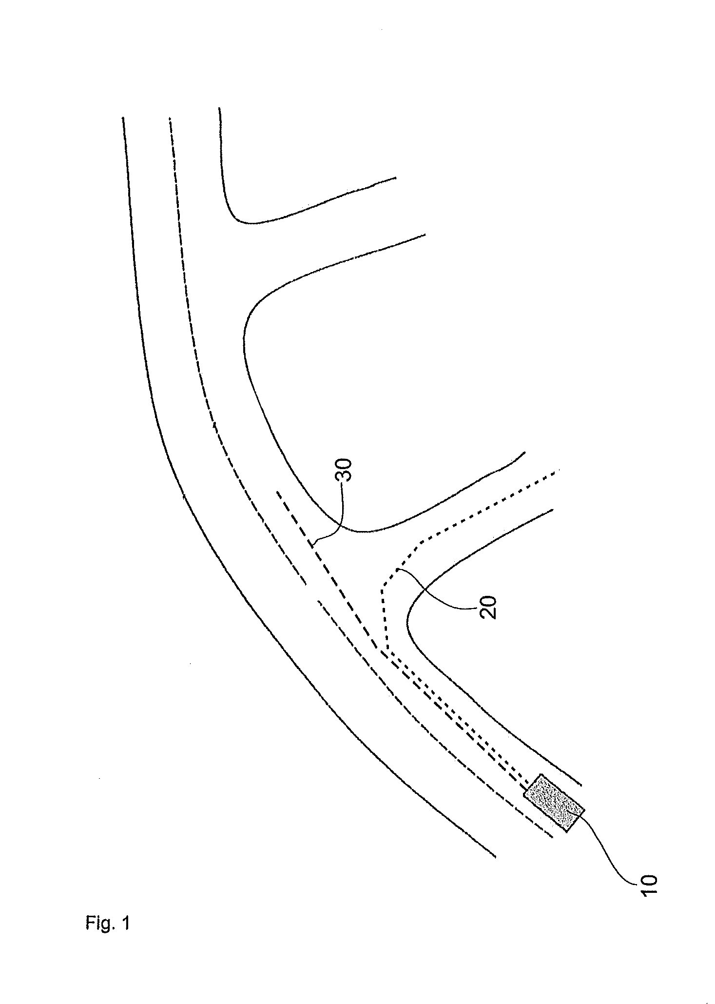 Process for setting the pivotal angle of the curve headlights of a vehicle