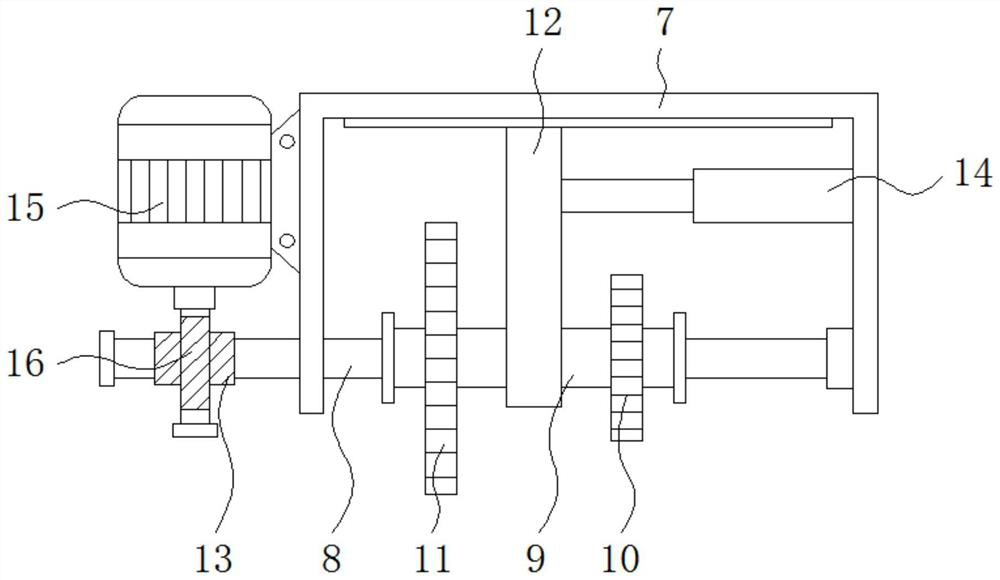 A drilling feed device for adjusting conveying rate and its application method