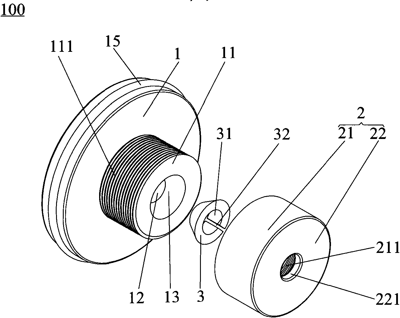 Tightness-adjustable substrate transmission device