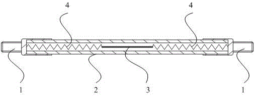 High voltage discharge protection device and ozone generator