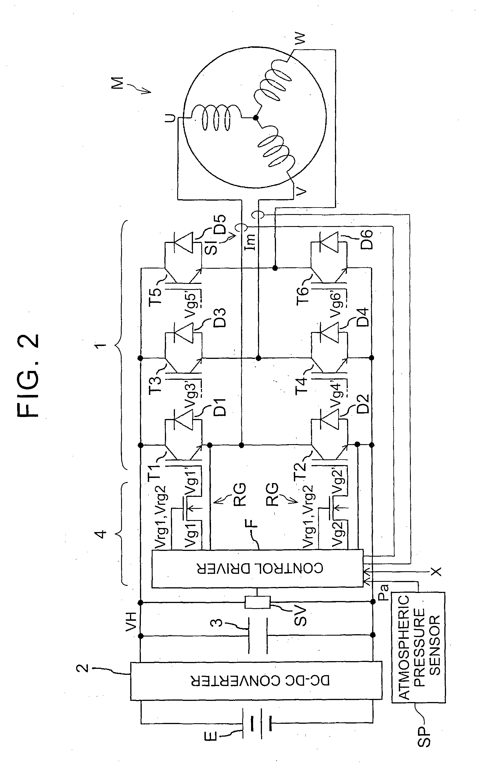Inverter controller and control method of inverter device