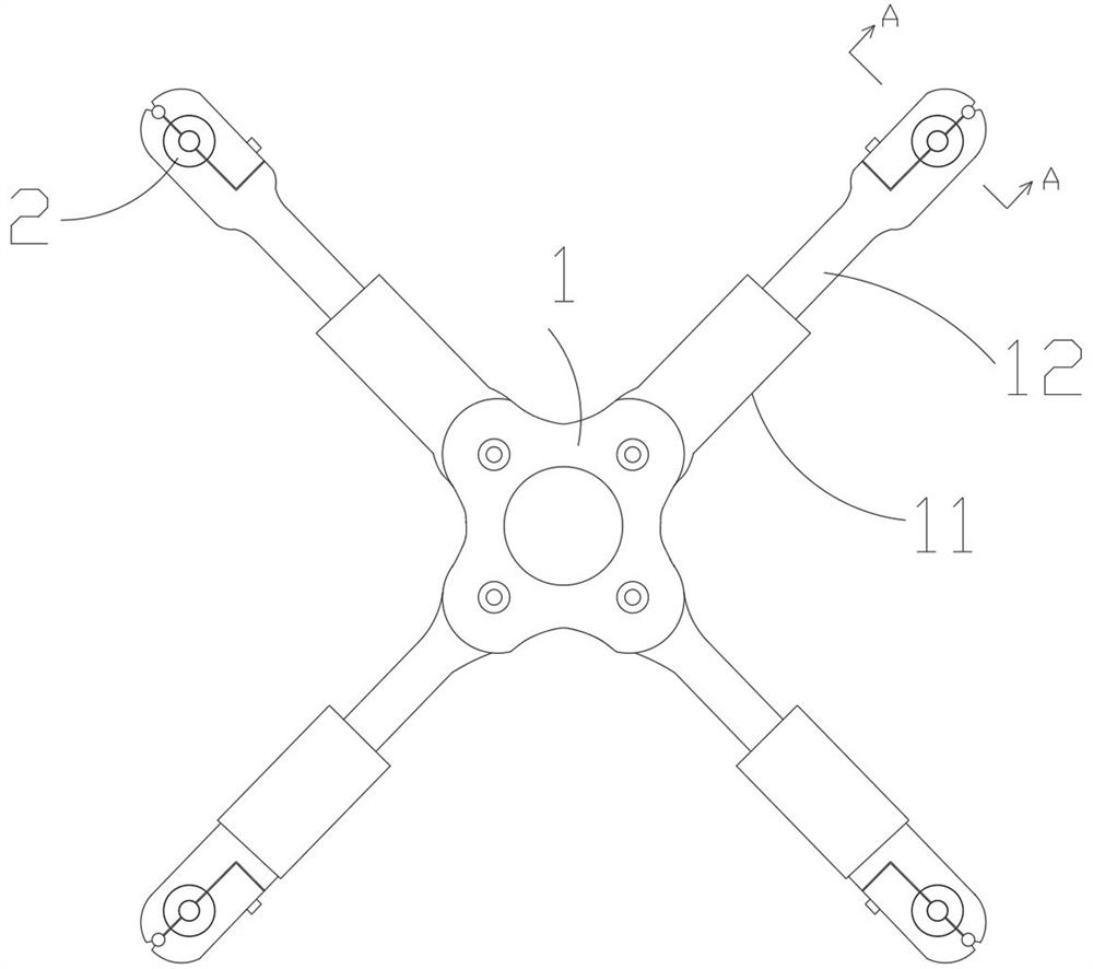 Cable spacer bar to assist in slowing down the vibration of high-altitude cables