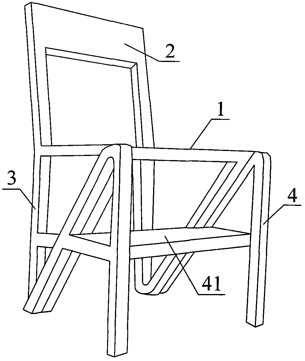 Multifunctional folding chair