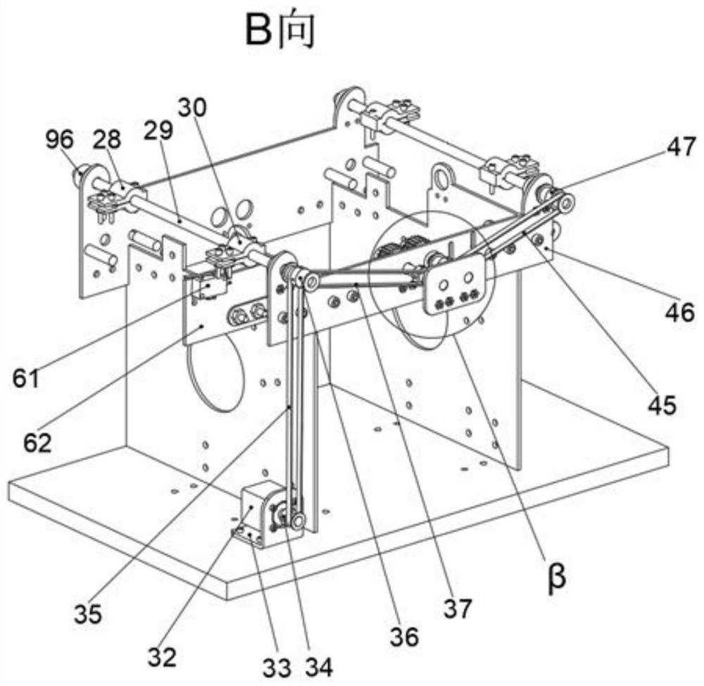 Automatic clothes folding mechanism