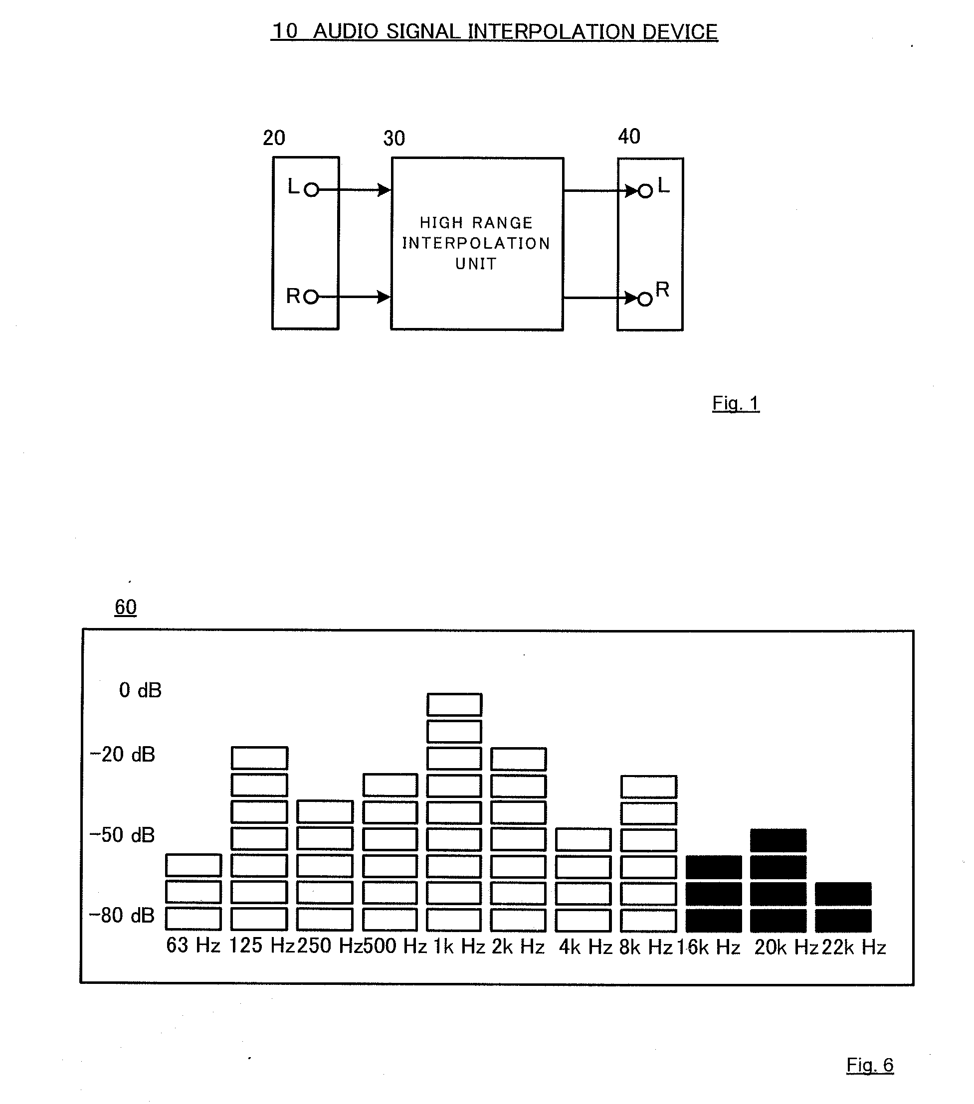 Audio signal interpolation device and audio signal interpolation method