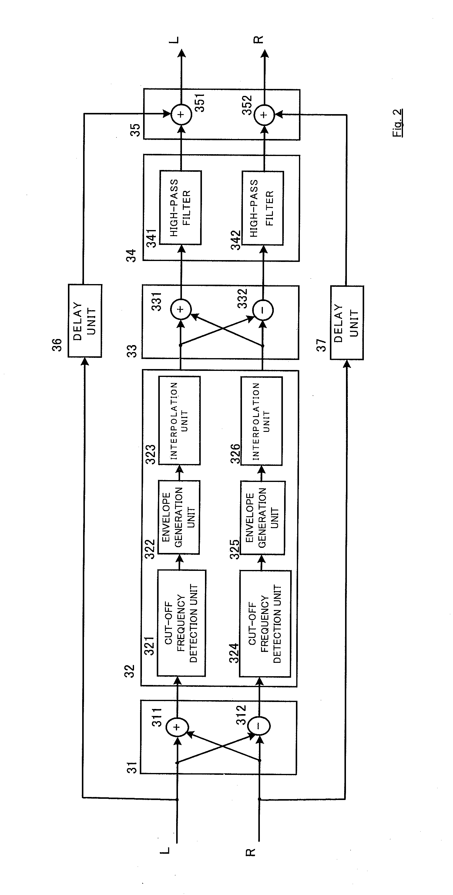 Audio signal interpolation device and audio signal interpolation method