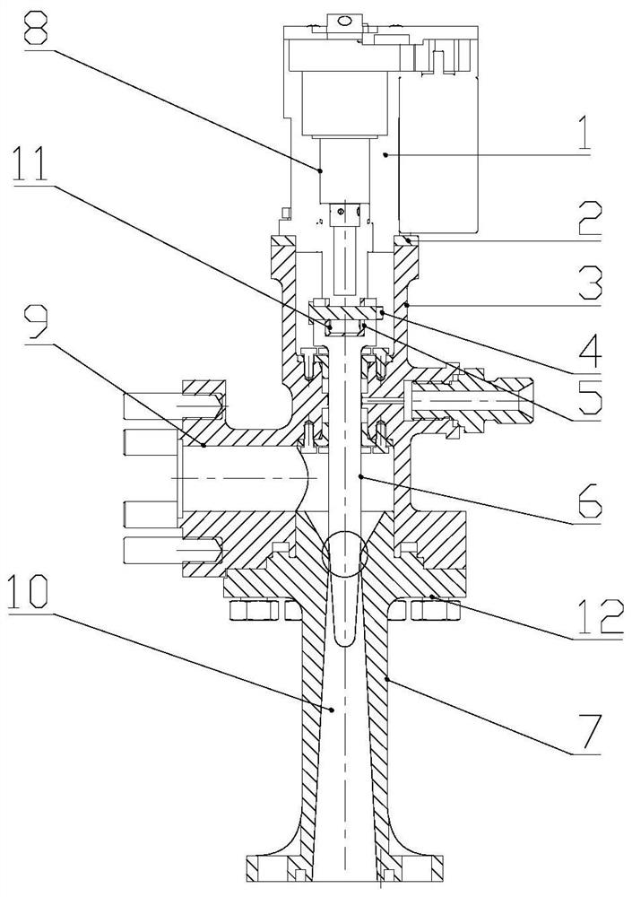 Variable-thrust turbopump-feed liquid rocket engine