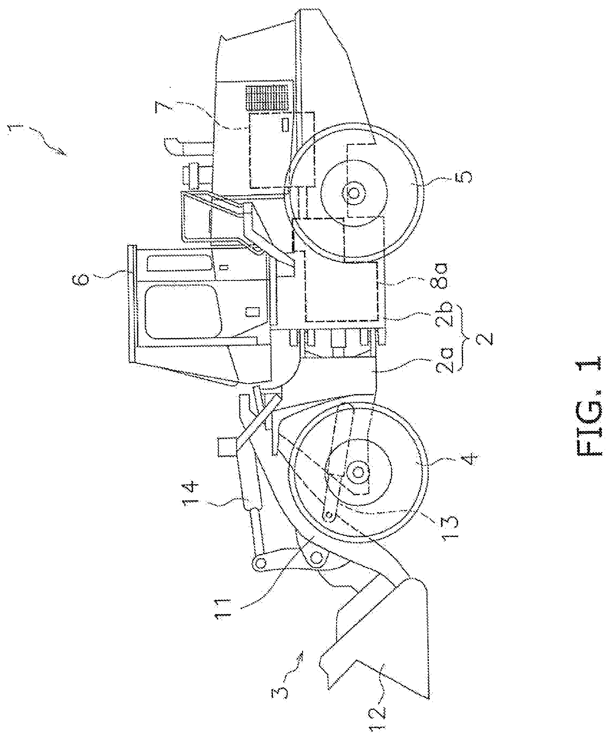 Friction engagement device for work vehicle and work vehicle