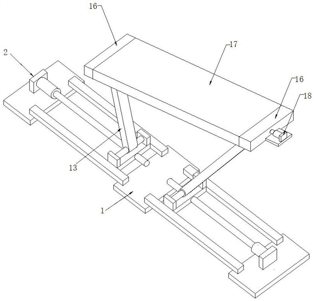 Imbricated photovoltaic module supporting frame