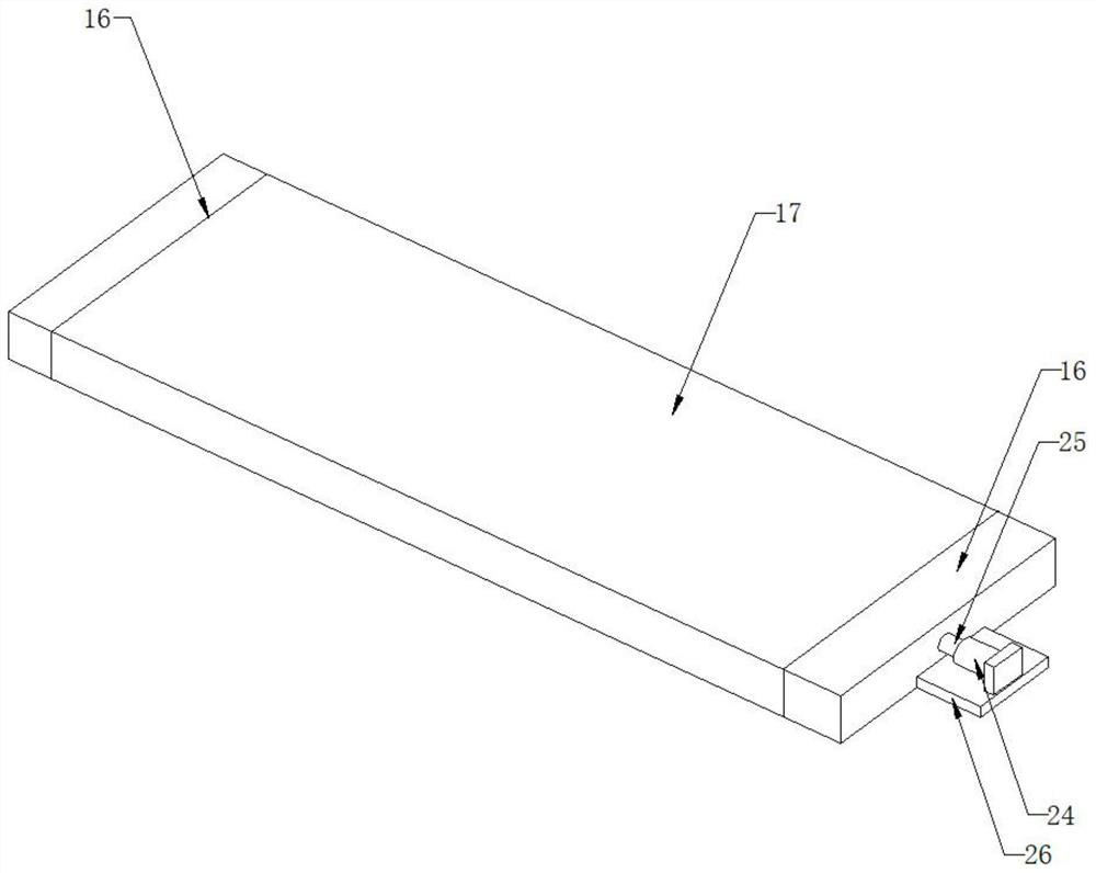 Imbricated photovoltaic module supporting frame