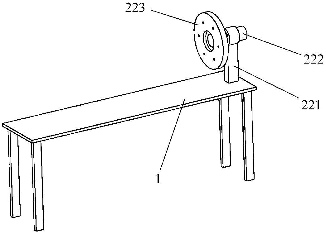 Horizontal automatic doubling and twisting device for electric heating wires