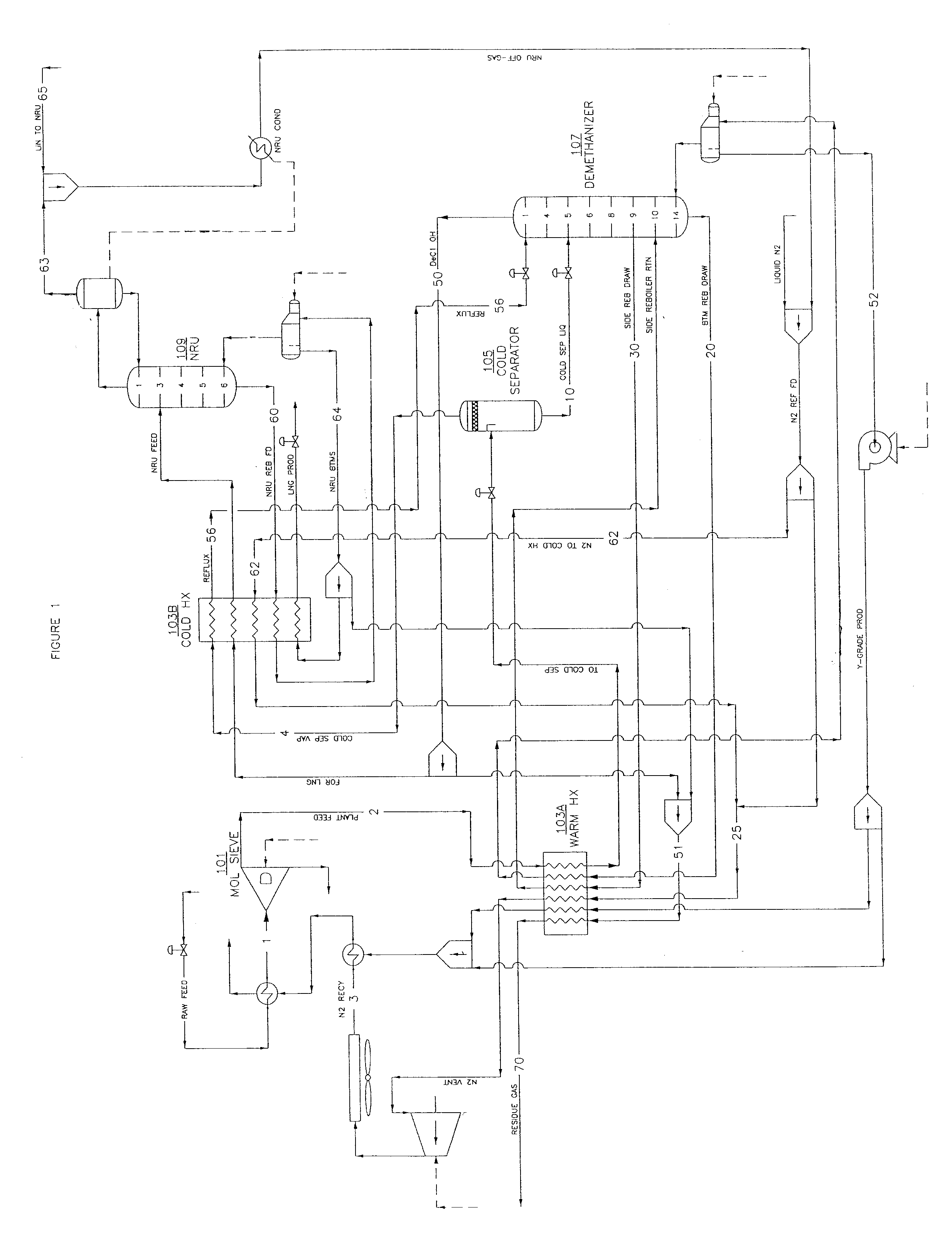 Method And Apparatus for High Purity Liquefied Natural Gas
