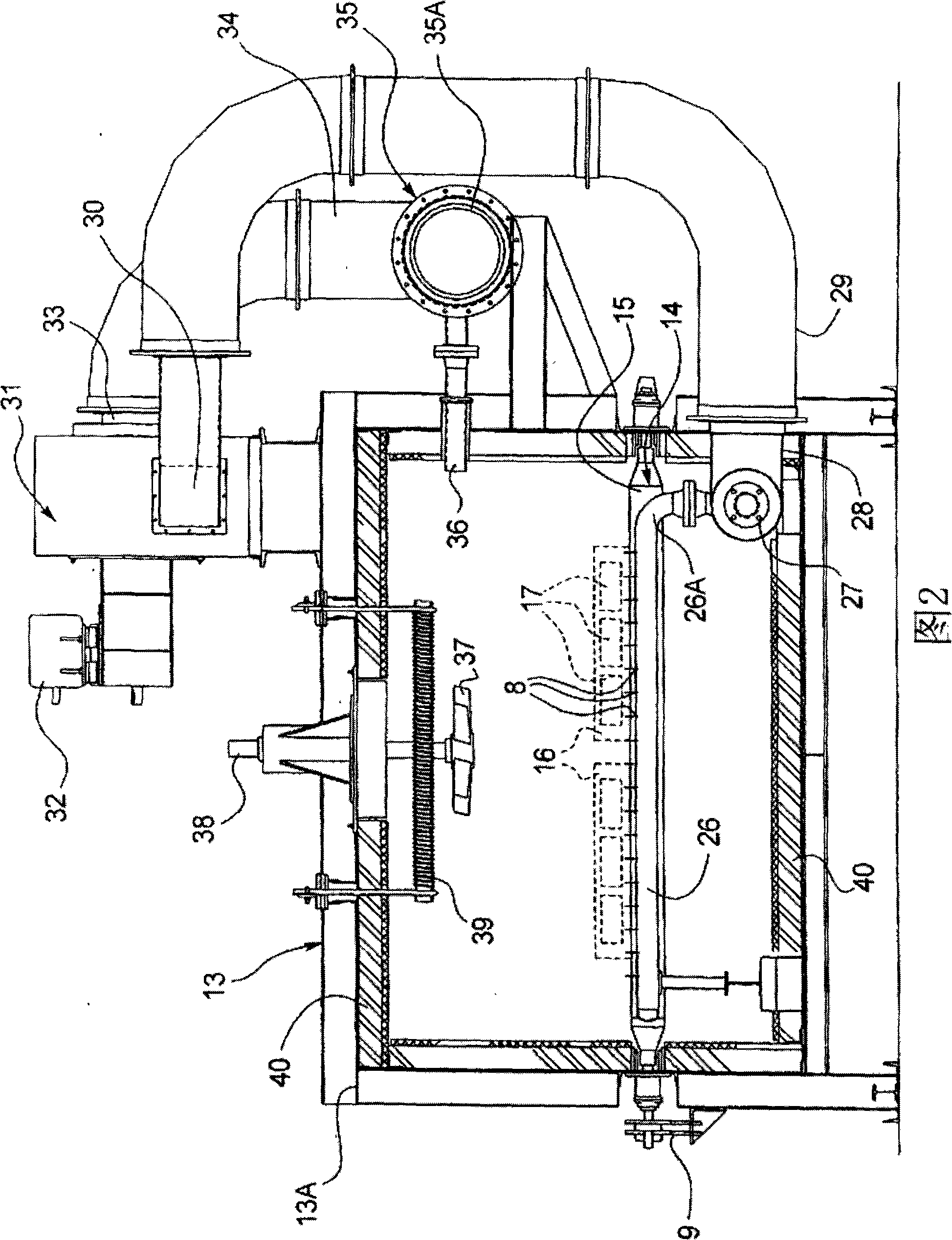 Anneal oxidation method for punching slice in annealing oven