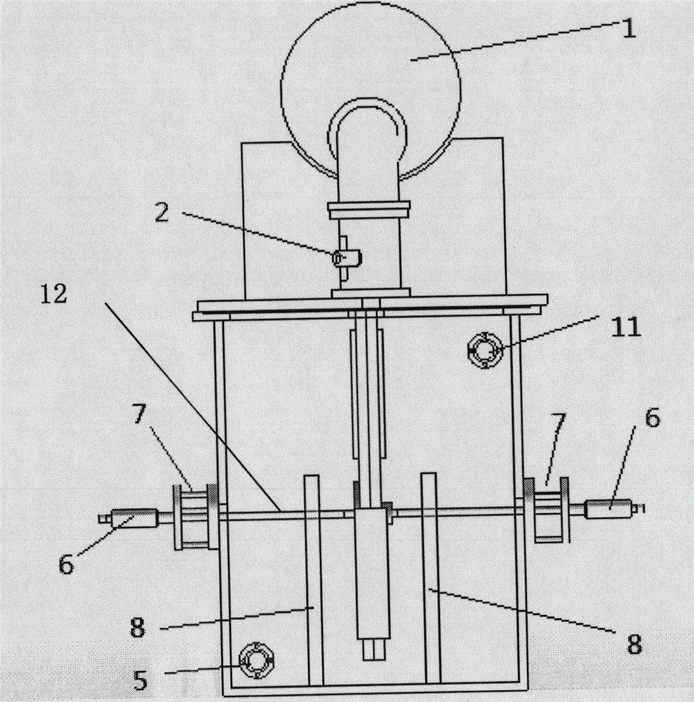 Device for testing insulating characteristic of oilpaper