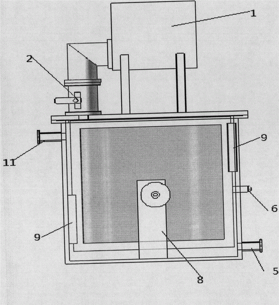 Device for testing insulating characteristic of oilpaper