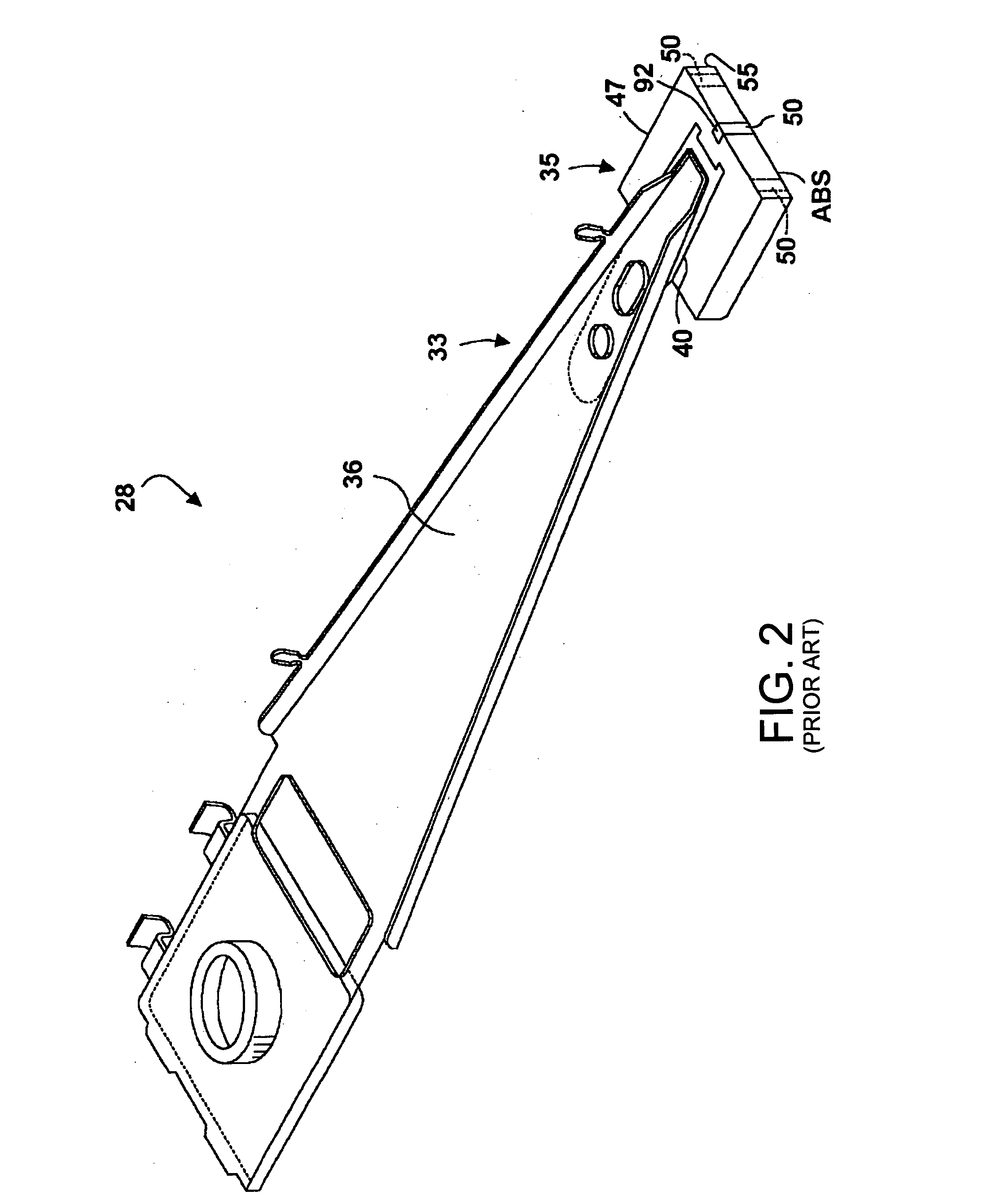 Magnetic thin film head with heat-assisted write section and hard disk drive incorporating same