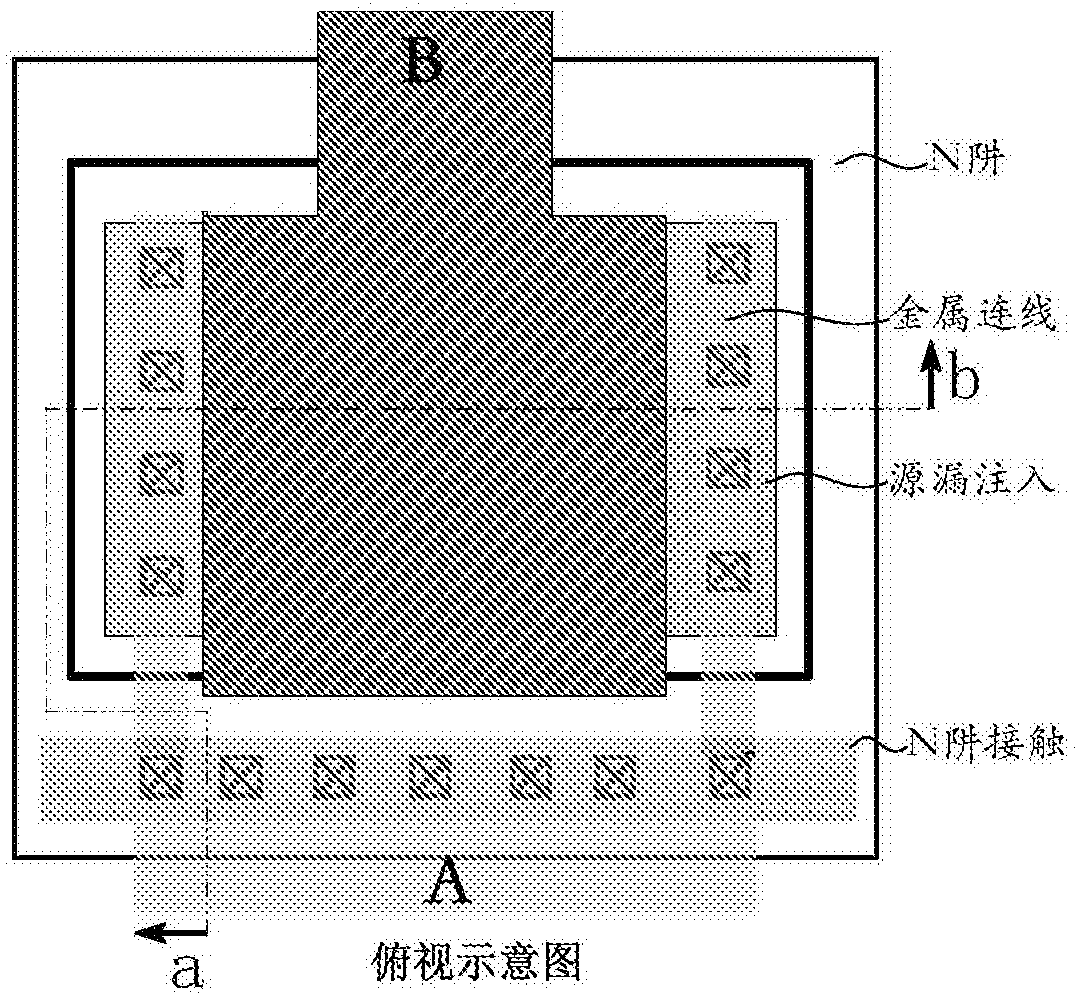 Non-volatile memory with low power consumption and low erase and write voltage based on standard technology