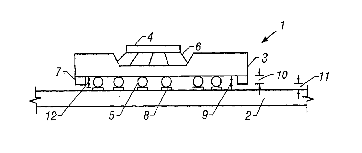 Attachment of surface mount devices to printed circuit boards using a thermoplastic adhesive