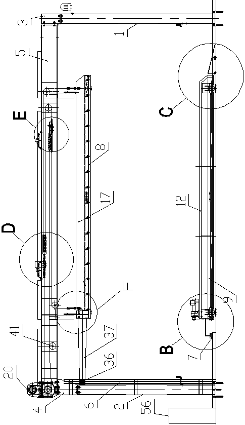 The method of parking and picking up the car of the trolley line rechargeable three-dimensional garage unit