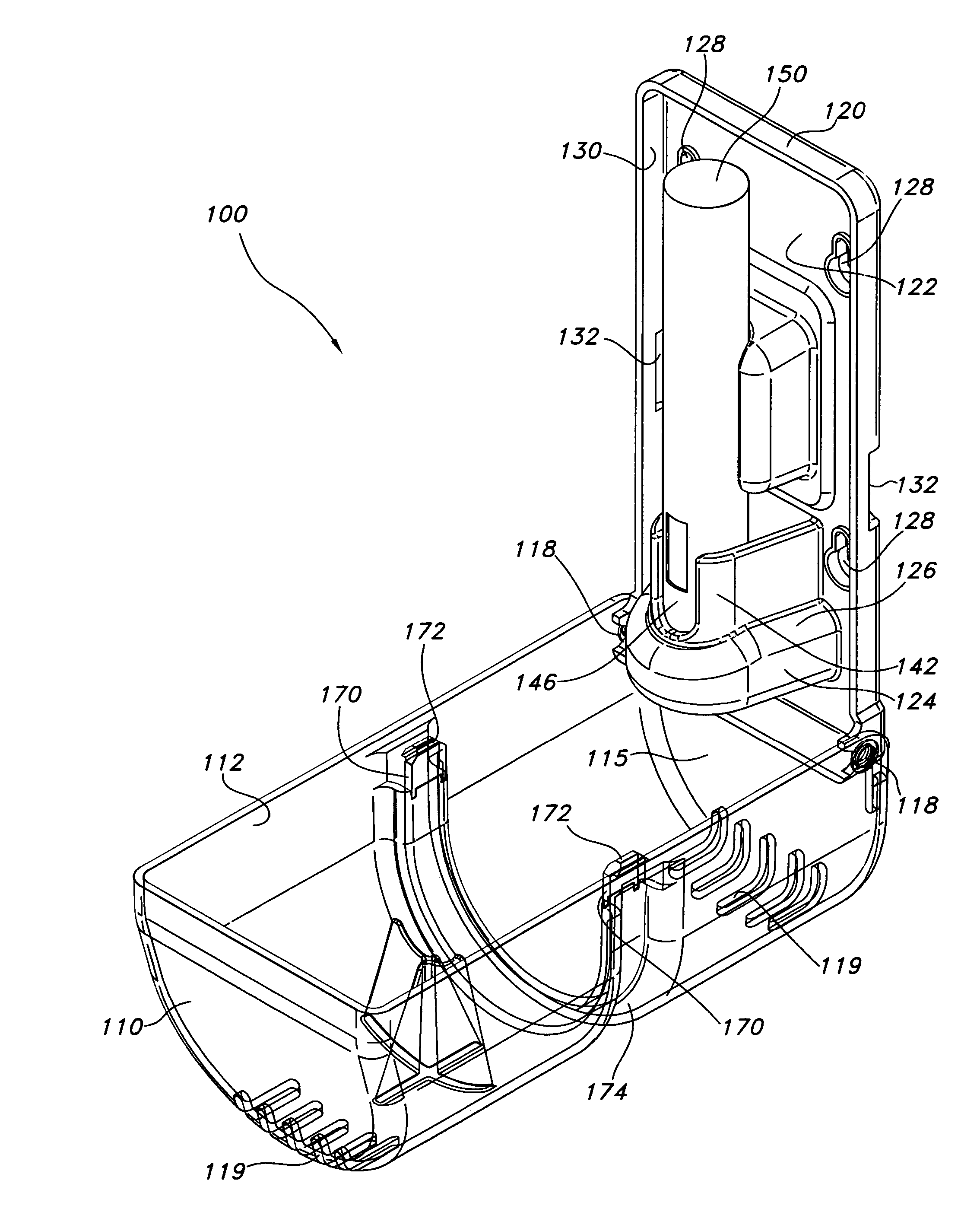Auto-injector storage and dispensing system