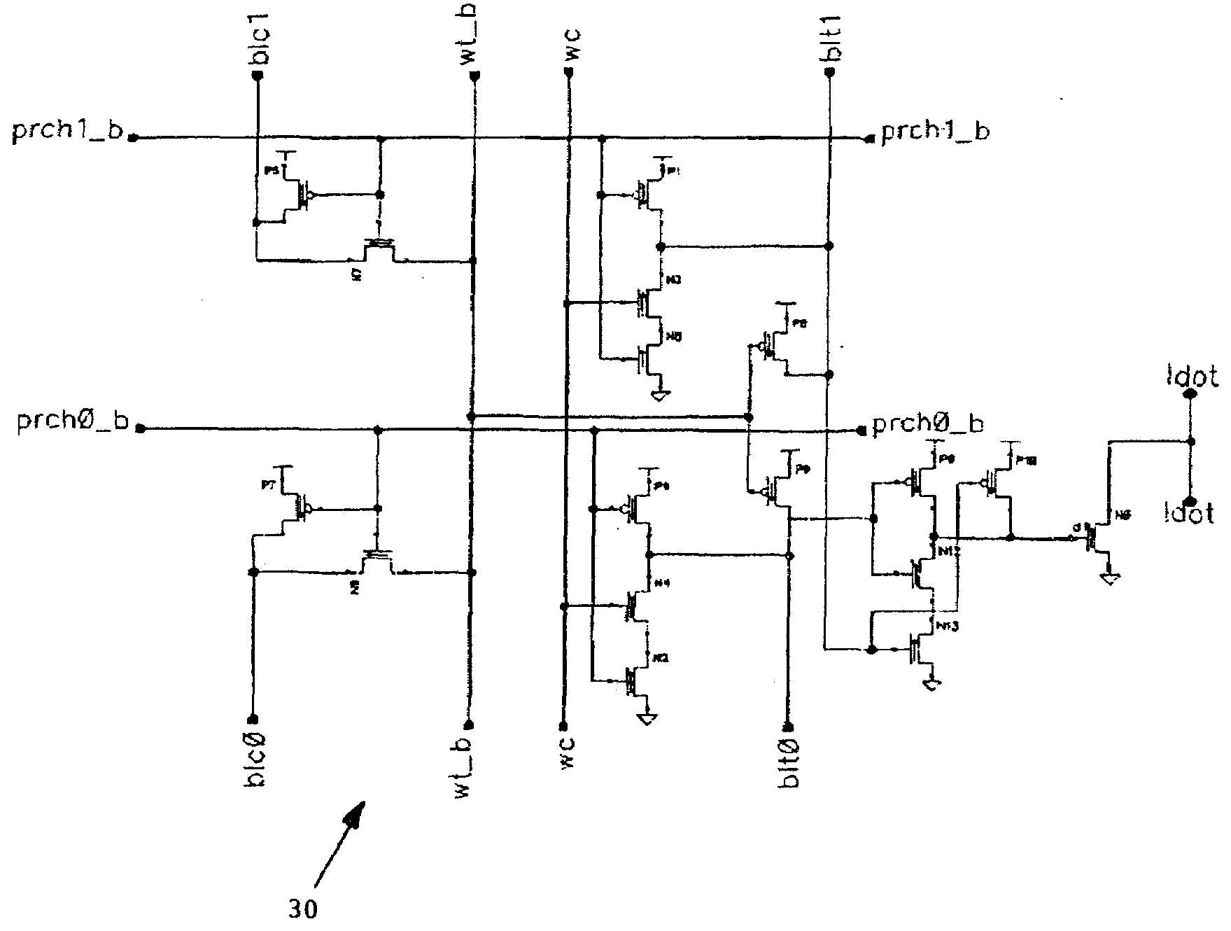 Method to improve performance of SRAM cells, SRAM cell, SRAM array, and write circuit