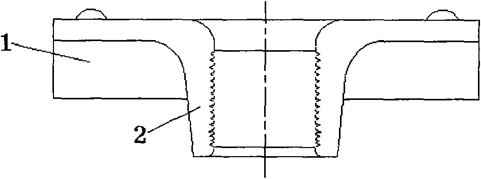 Compound molding process of integral automobile body metal stamping part