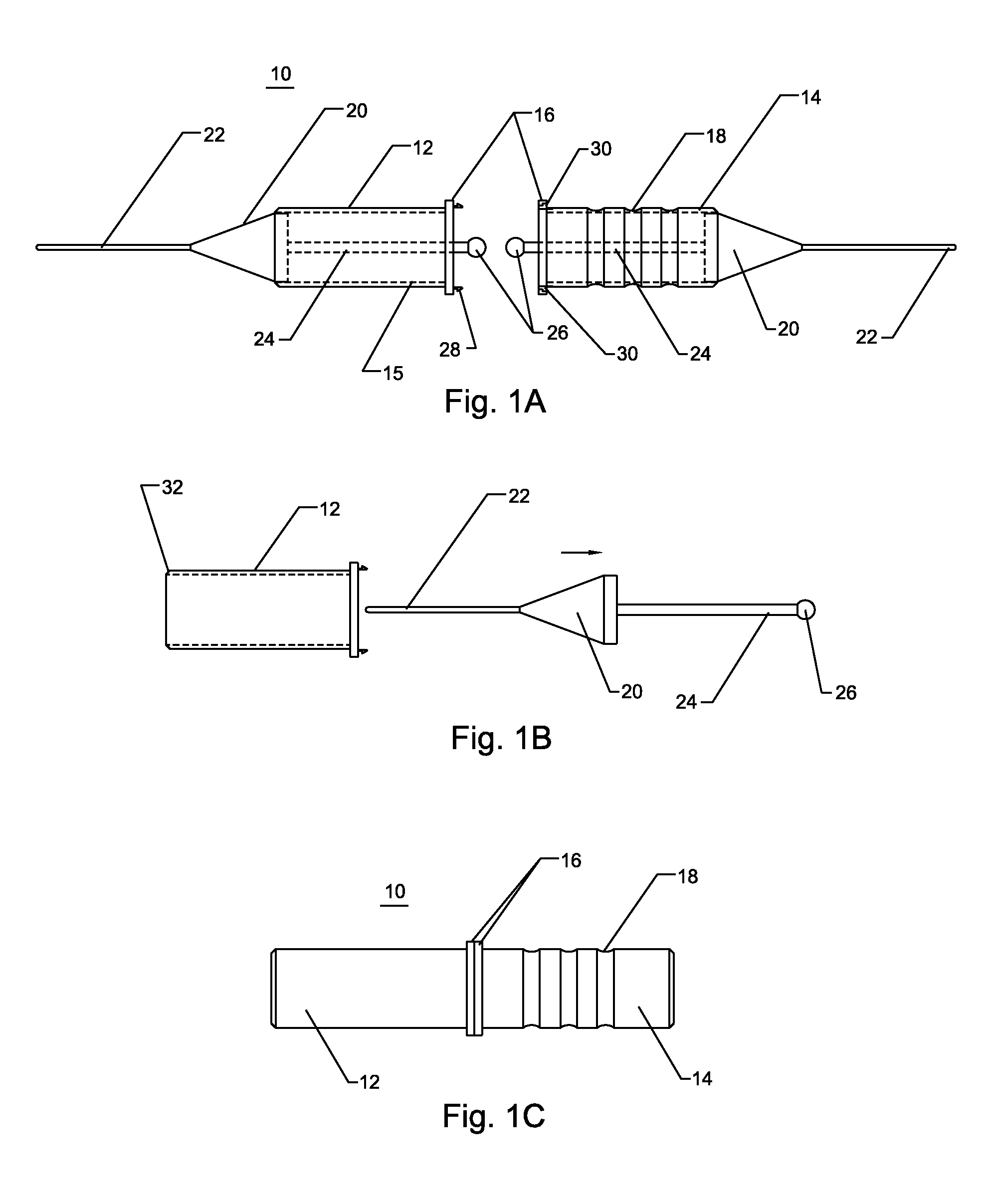 Method and device for temporary emergency vessel anastomoses