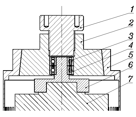 Face-to-face pairing miniature ball bearing friction torque test method under application axial direction load